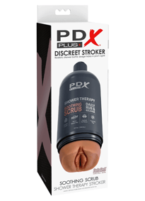 Sexleketøy - Vagina PDX Shower therapy Scrub tan - bilde