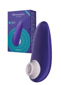 Sexleketøy - Womanizer Starlet 3 blå - bilde