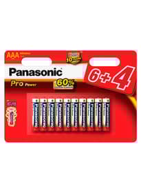 Pirrende tilbehør - Panasonic AAA-batterier 10pk - bilde