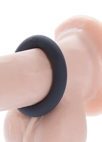 Sexleketøy for ham - Fifty Shades Perfect O ereksjonsring - bilde 5