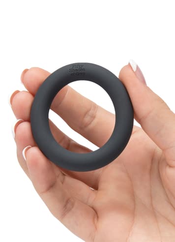 Sexleketøy for ham - Fifty Shades Perfect O ereksjonsring - bilde 2