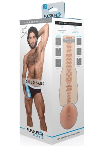 Sexleketøy for ham - Fleshjack Diego Sans Sex Machine - bilde 7
