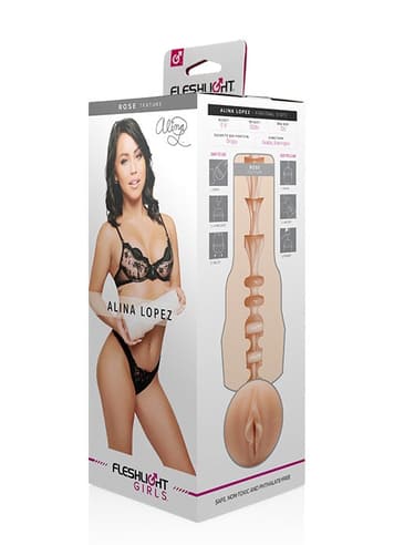 Sexleketøy for ham - Fleshlight Signature Alina Lopez Rose - bilde 9