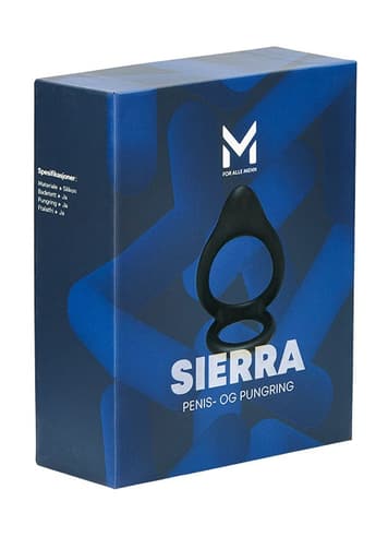 Sexleketøy for ham - M For Alle Menn Sierra penis-og pungring - bilde 6