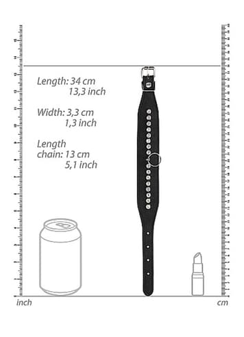 Frekke sexleketøy - Fotlenker Ouch Diamond - bilde 5