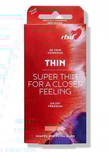 Kondom - Kondomer RFSU Thin 30 pk - bilde 1
