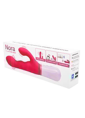 Vibrator - Lovense rabbitvibrator Nora - bilde 11