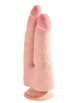 Dildo - Dildo 2-i-1 King Cock Plus 23,5 cm - bilde 2