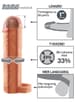 Sexleketøy for ham - Perfect penisforlenger 1 inch - bilde 4