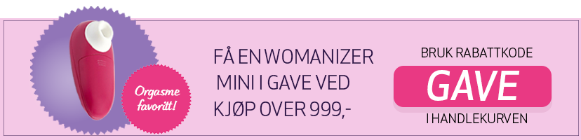 Popup - Få med Womanizer mini over 999,-